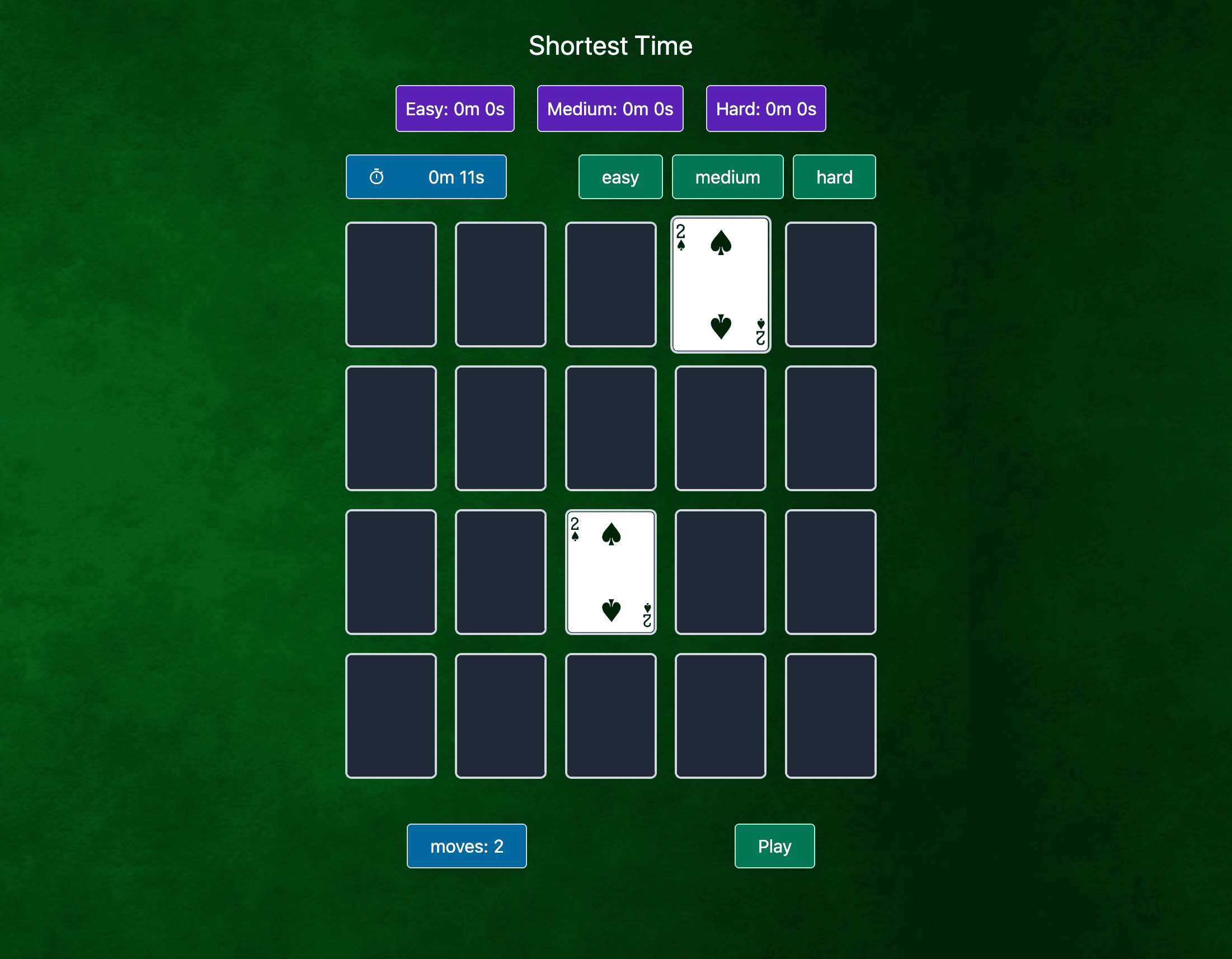 Solitaire Card Game